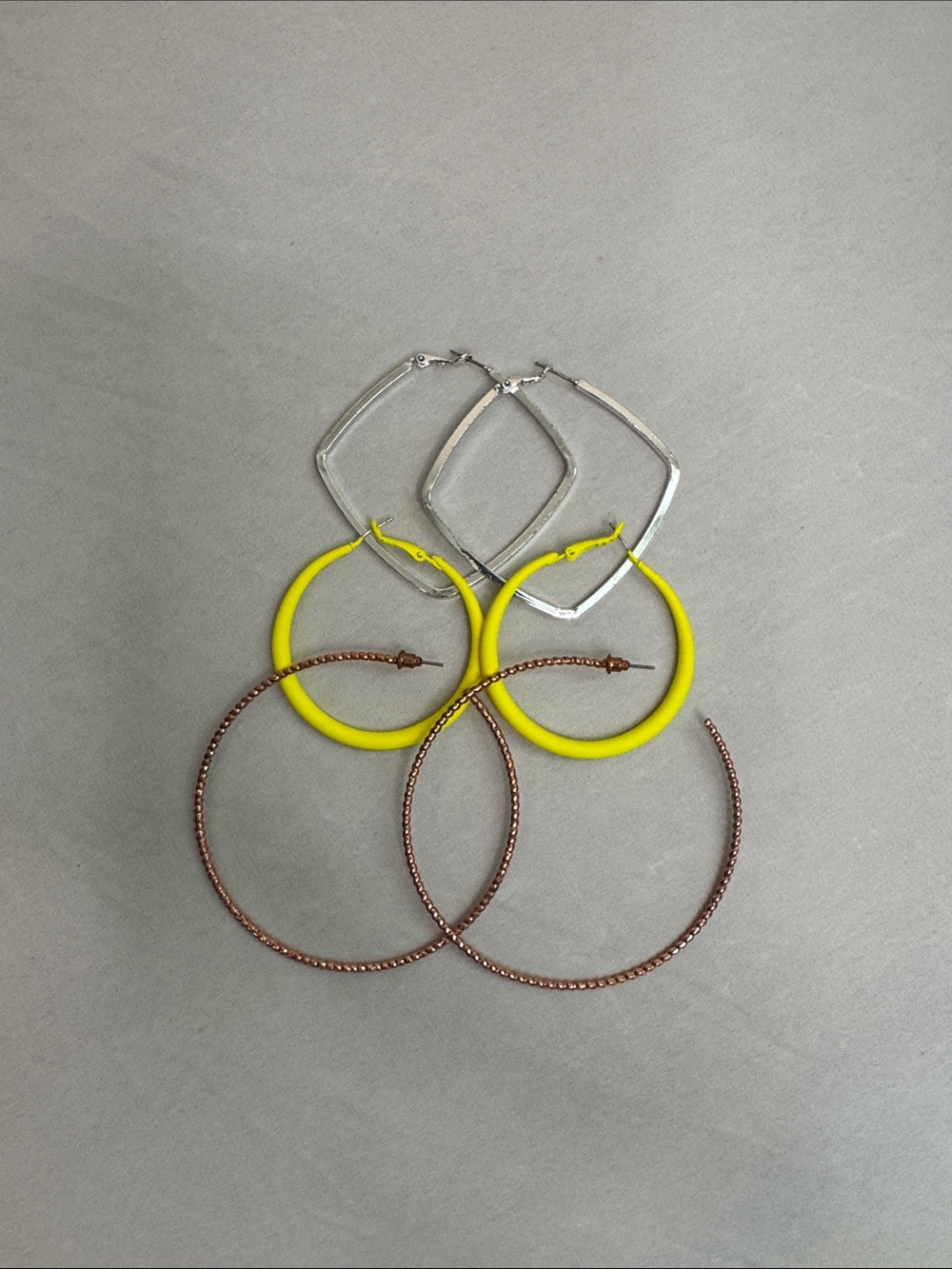 Hoop Earring Bundle- Women Jewelry
